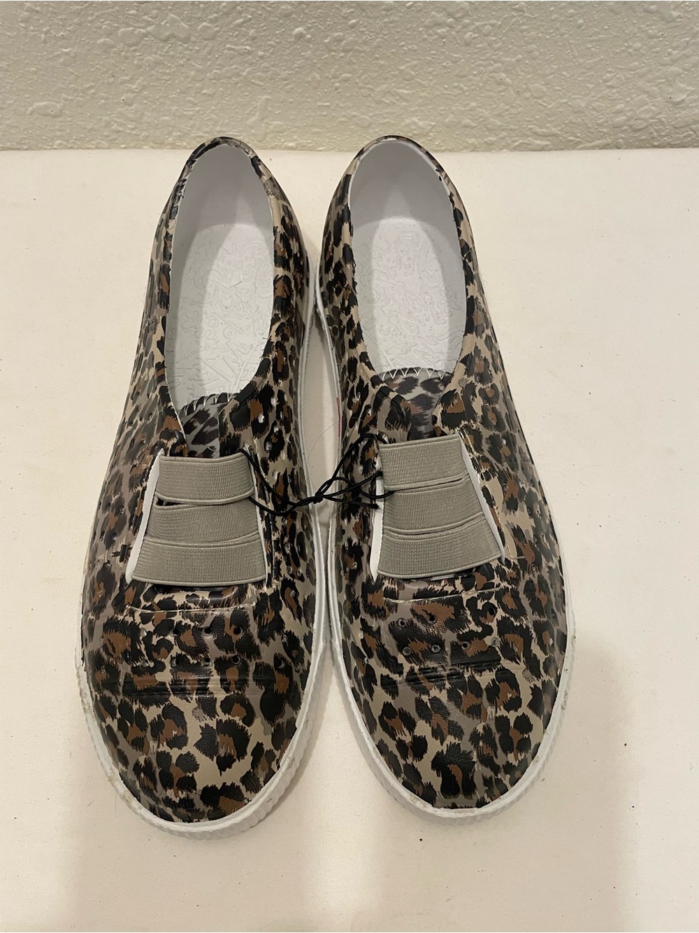 Blowfish Leopard-Print Slip-On Sneakers - Brown & Black